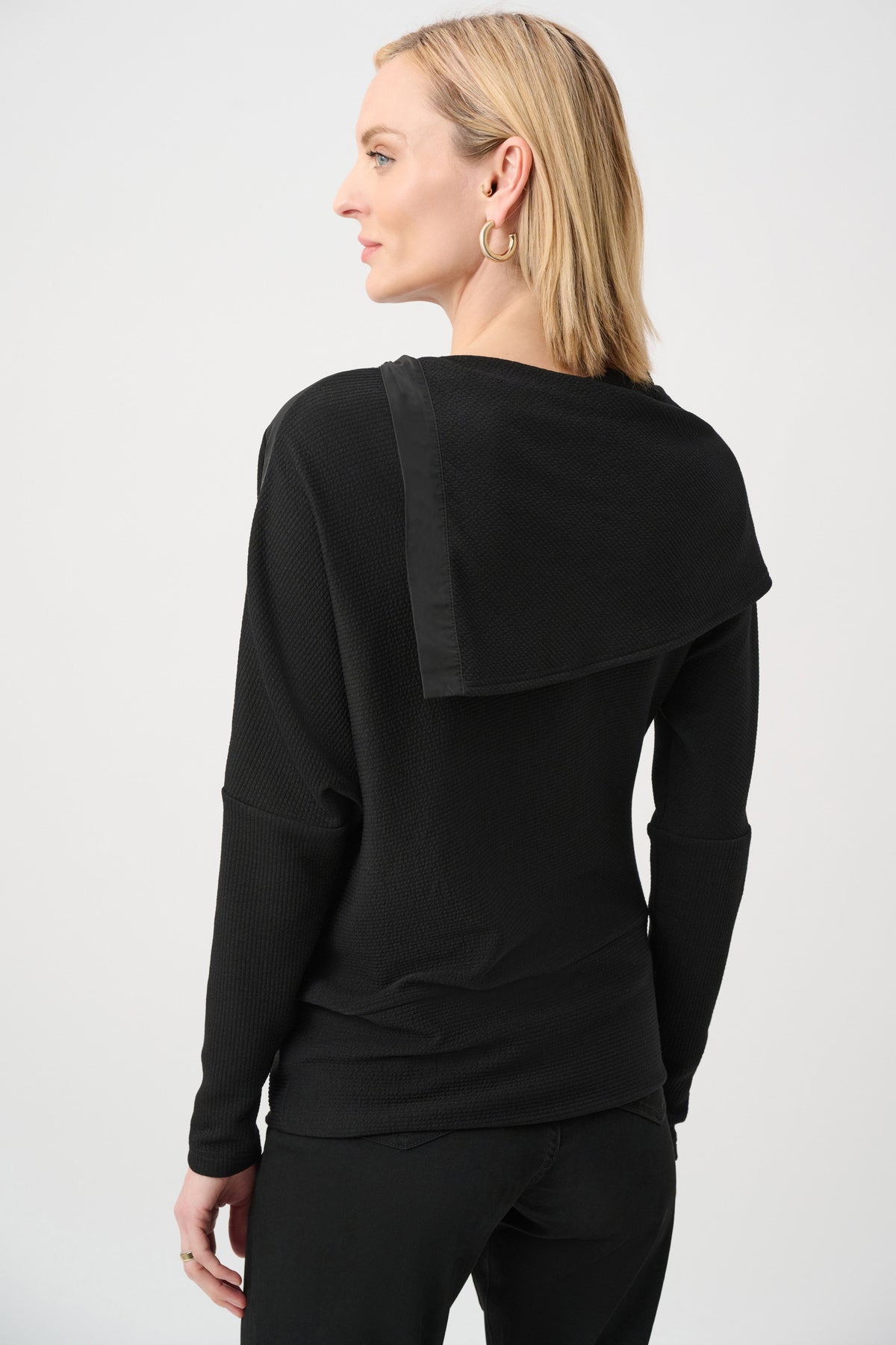 Joseph Ribkoff Jacquard Sweater Boxy Top