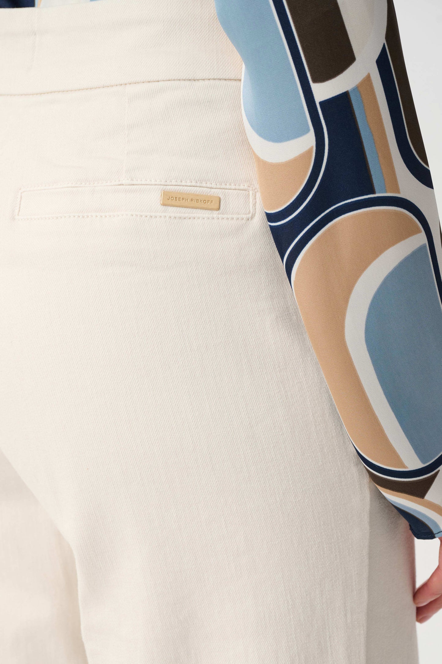 Joseph Rikoff Chloe Stretch Denim High-Rise Wide Leg Jeans