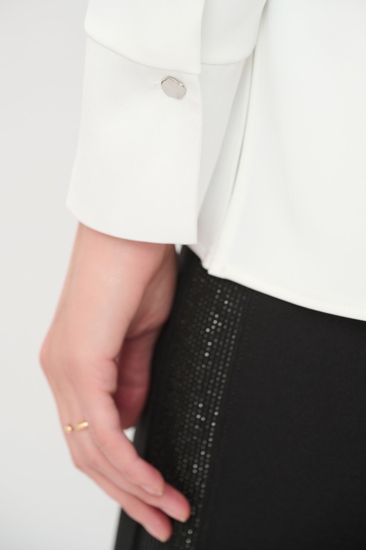 Joseph Ribkoff Long Sleeve Stand Collar Tunic