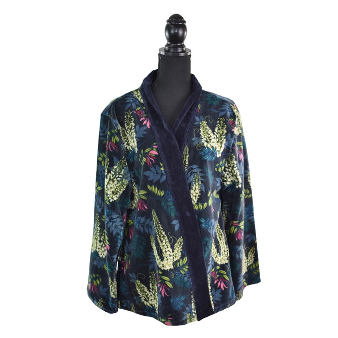 SJORLAND BOTANICAL VELVET JACKET