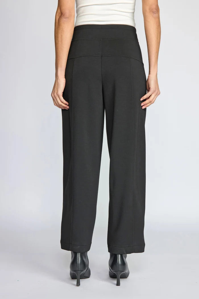 Oliva Featherlux Knit Solid Border Stitch Pant