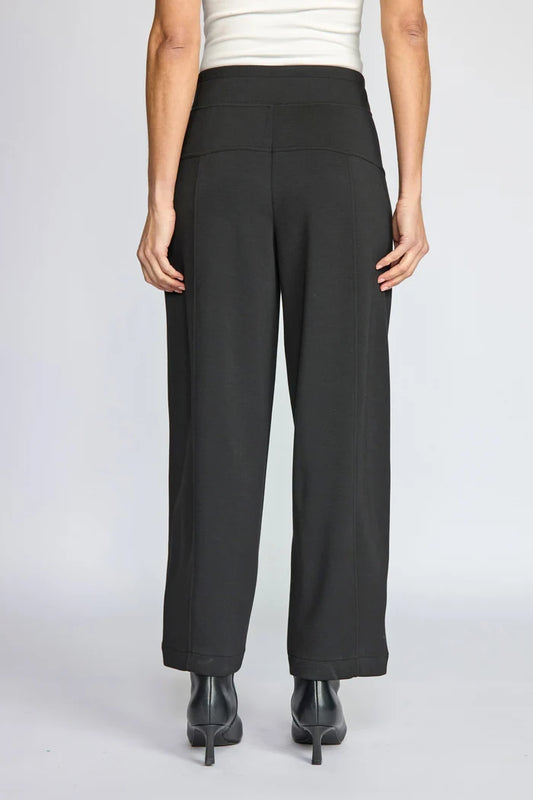 Oliva Featherlux Knit Solid Border Stitch Pant