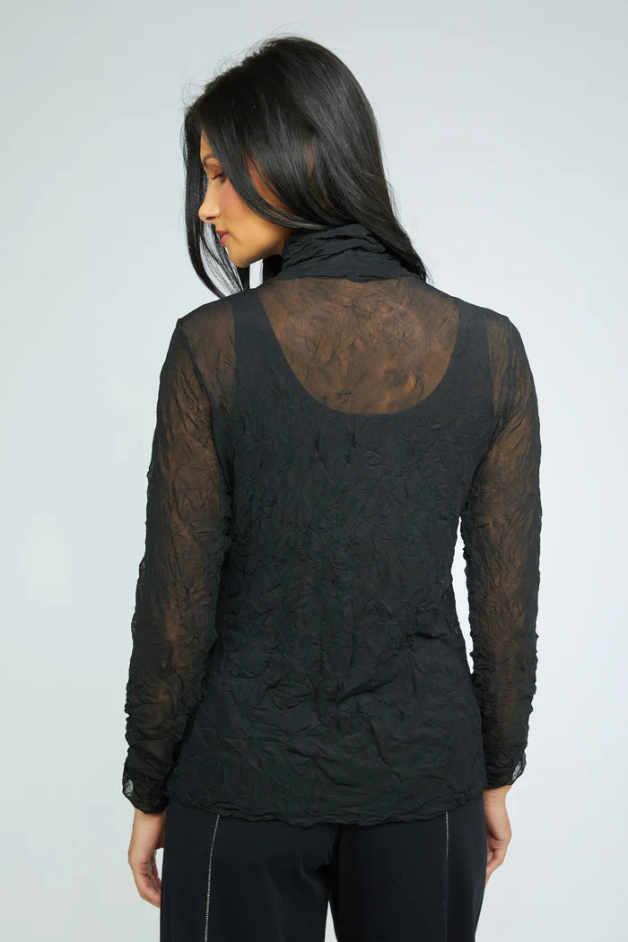 LIV BY HABITAT RUCHED TURTLENECK