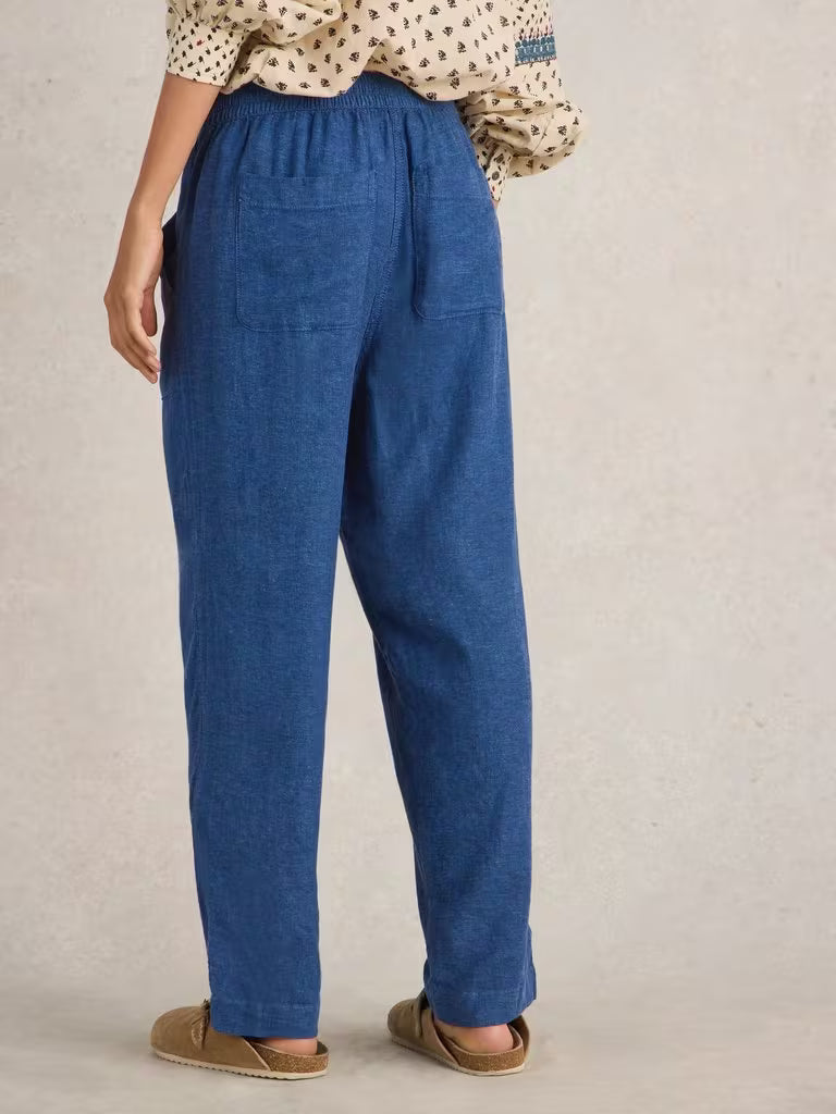 White Stuff Elle Linen Blend Trouser