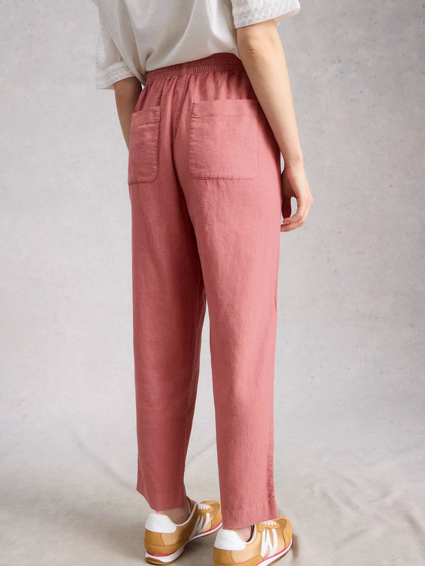 White Stuff Elle Linen Blend Trouser