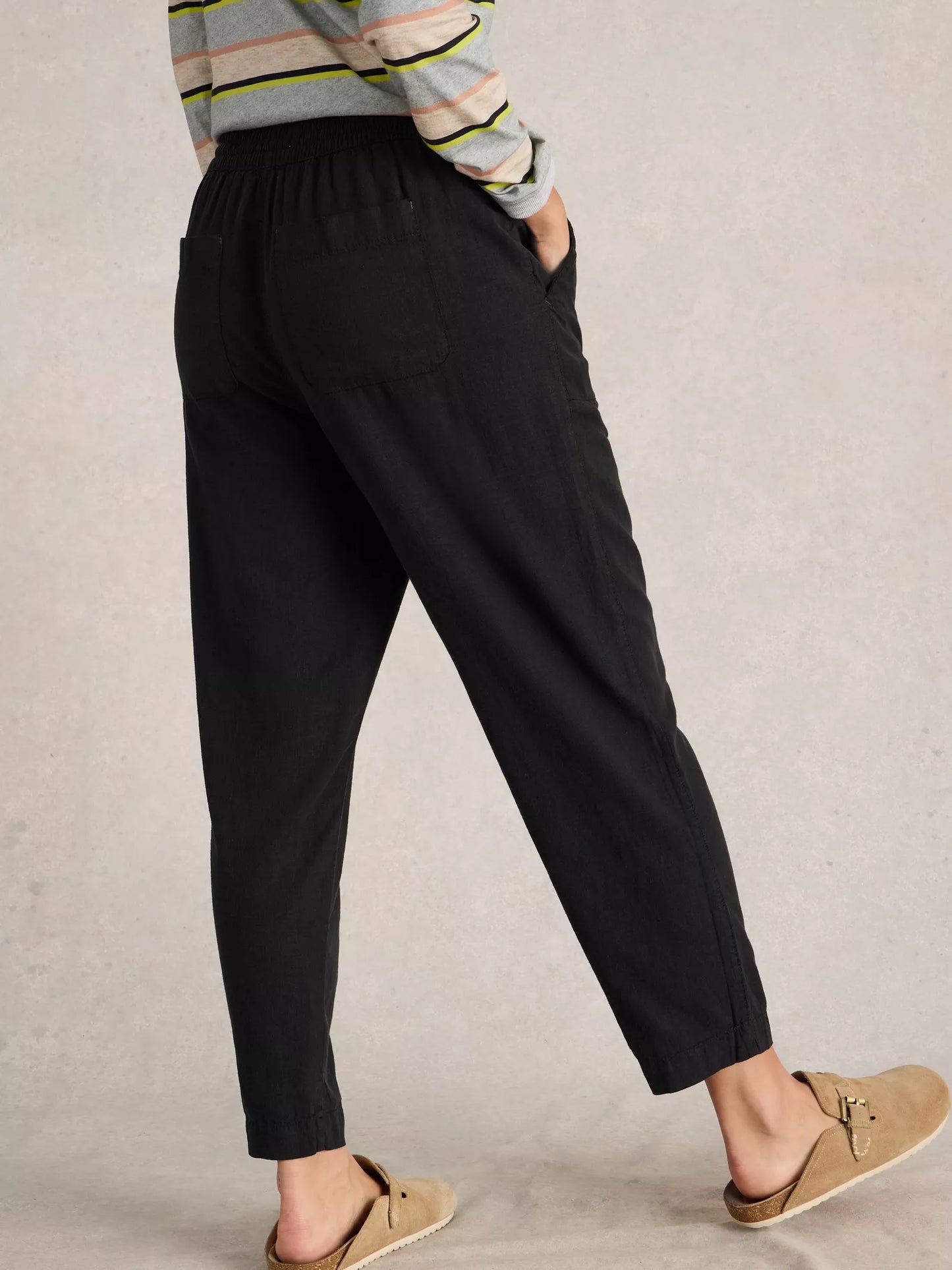 White Stuff Elle Linen Blend Trouser