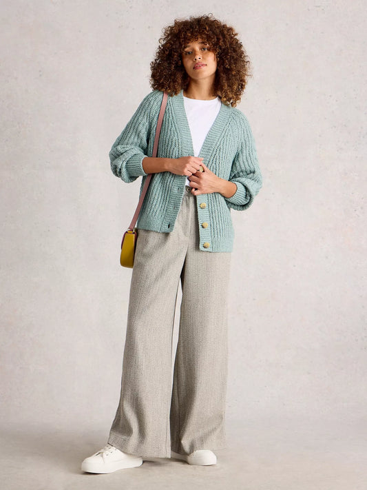WHITE STUFF SALLY SLUB CARDI