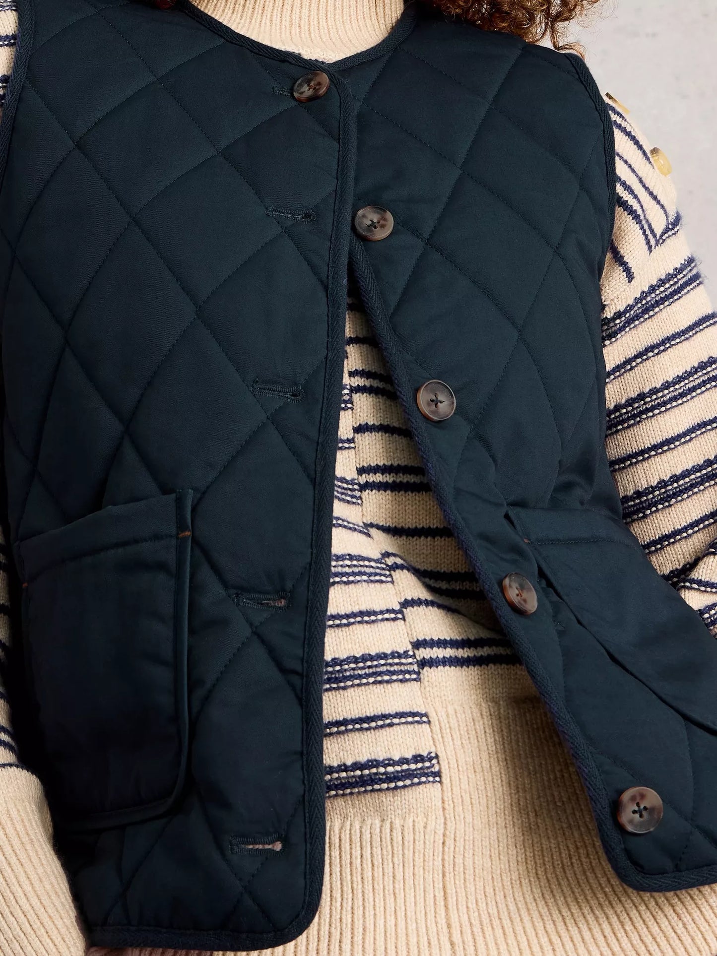White Stuff Emily Quilet Gilet