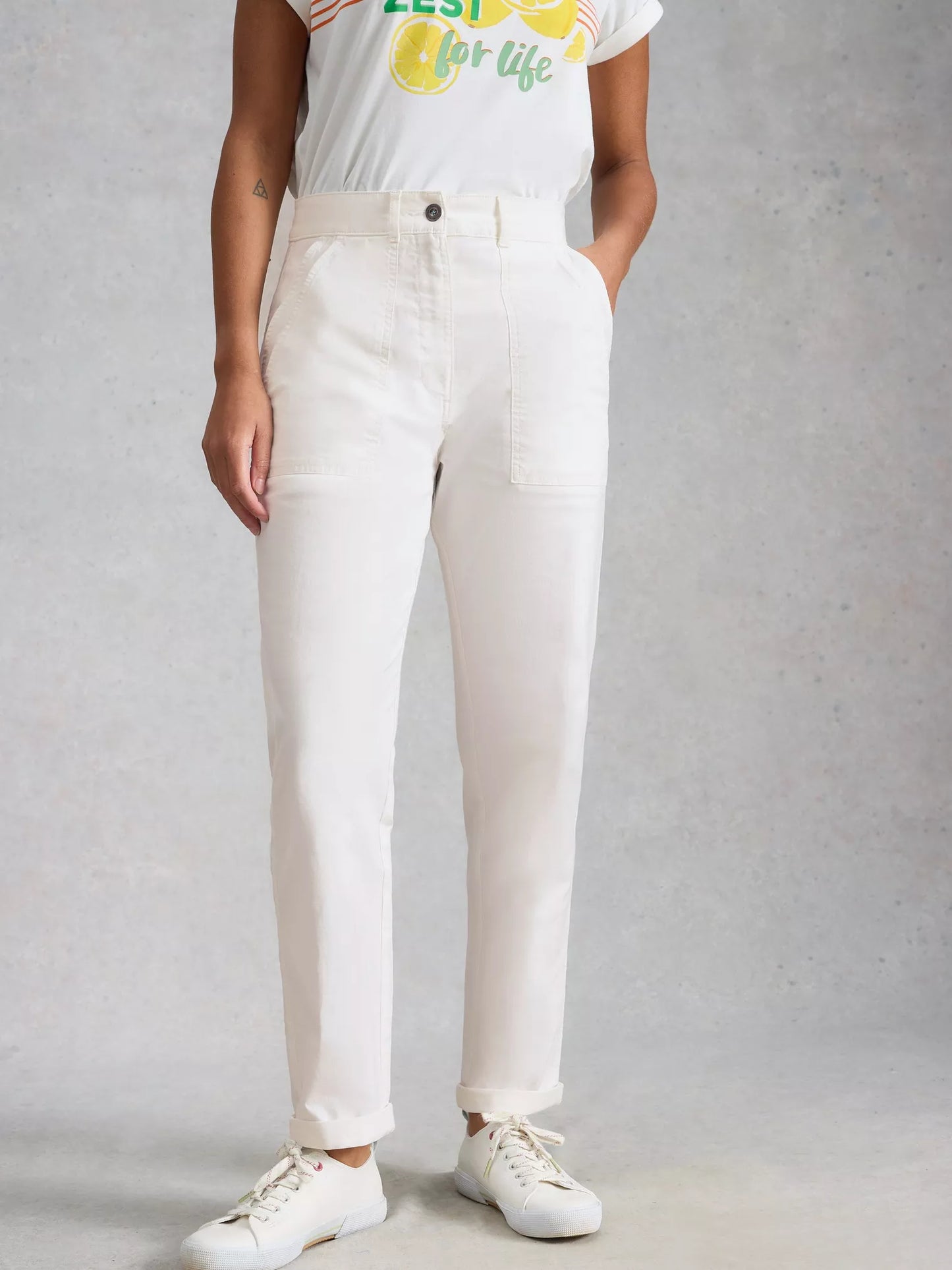 White Stuff Twister Chino Trouser
