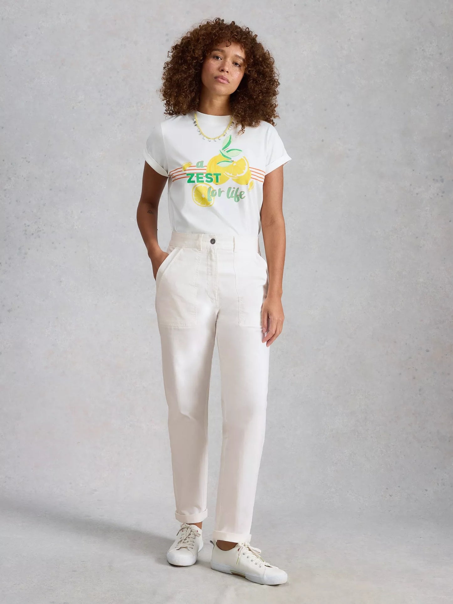 White Stuff Twister Chino Trouser