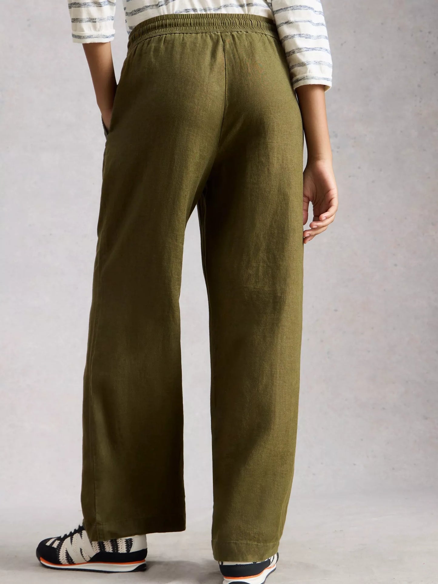 White Stuff Ally Linen Wide Leg Trouser