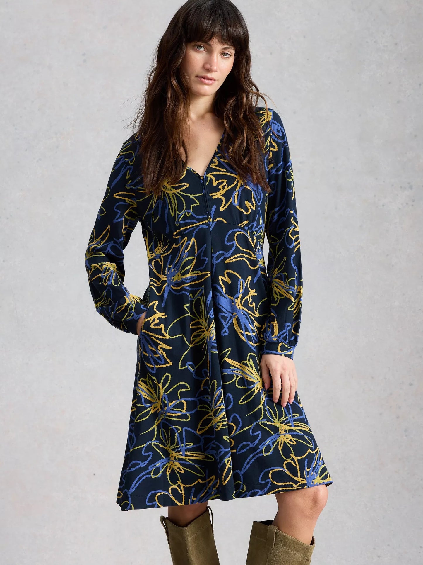 White Stuff Meg Jersey Dress