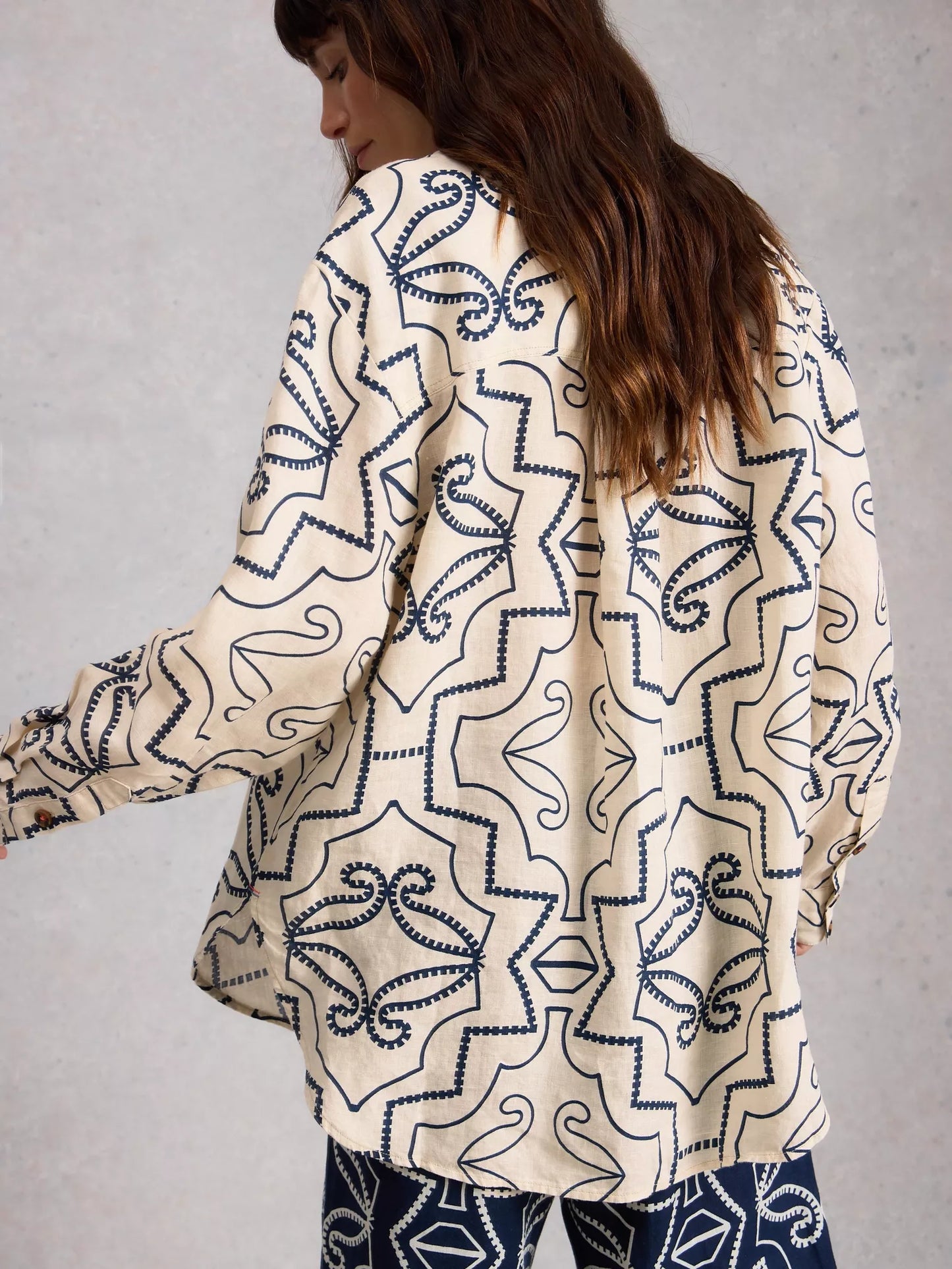 White Stuff Lydia Linen Shirt