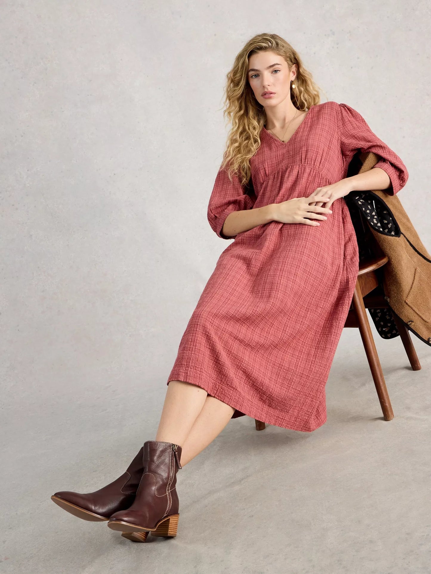 White Stuff Lucy Midi Dress