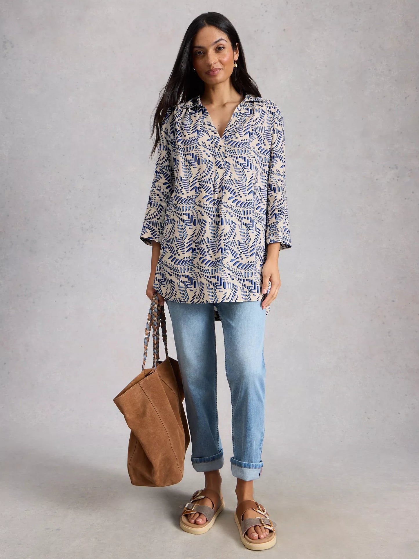 White Stuff Bianca Linen Tunic