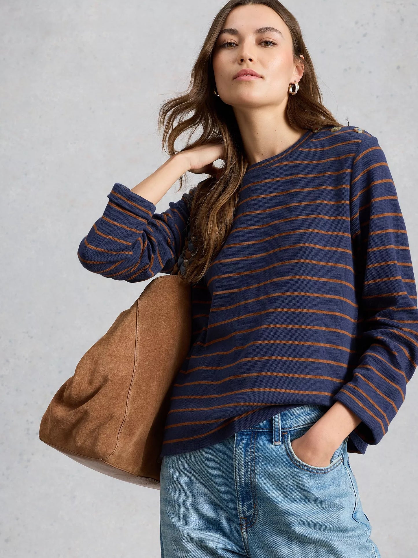 White Stuff Marion Stripe Top