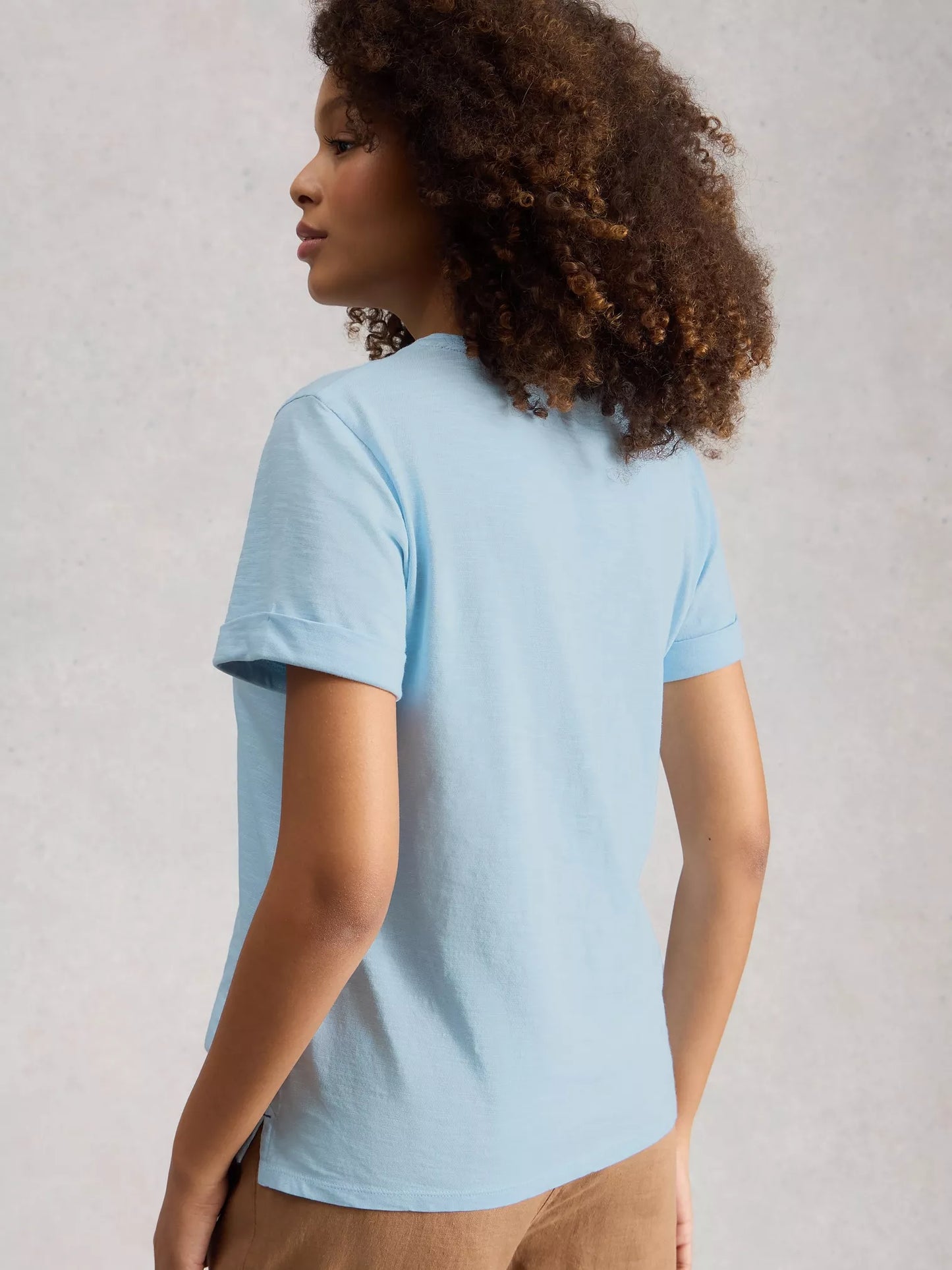 White Stuff Gina Embroidered Tee