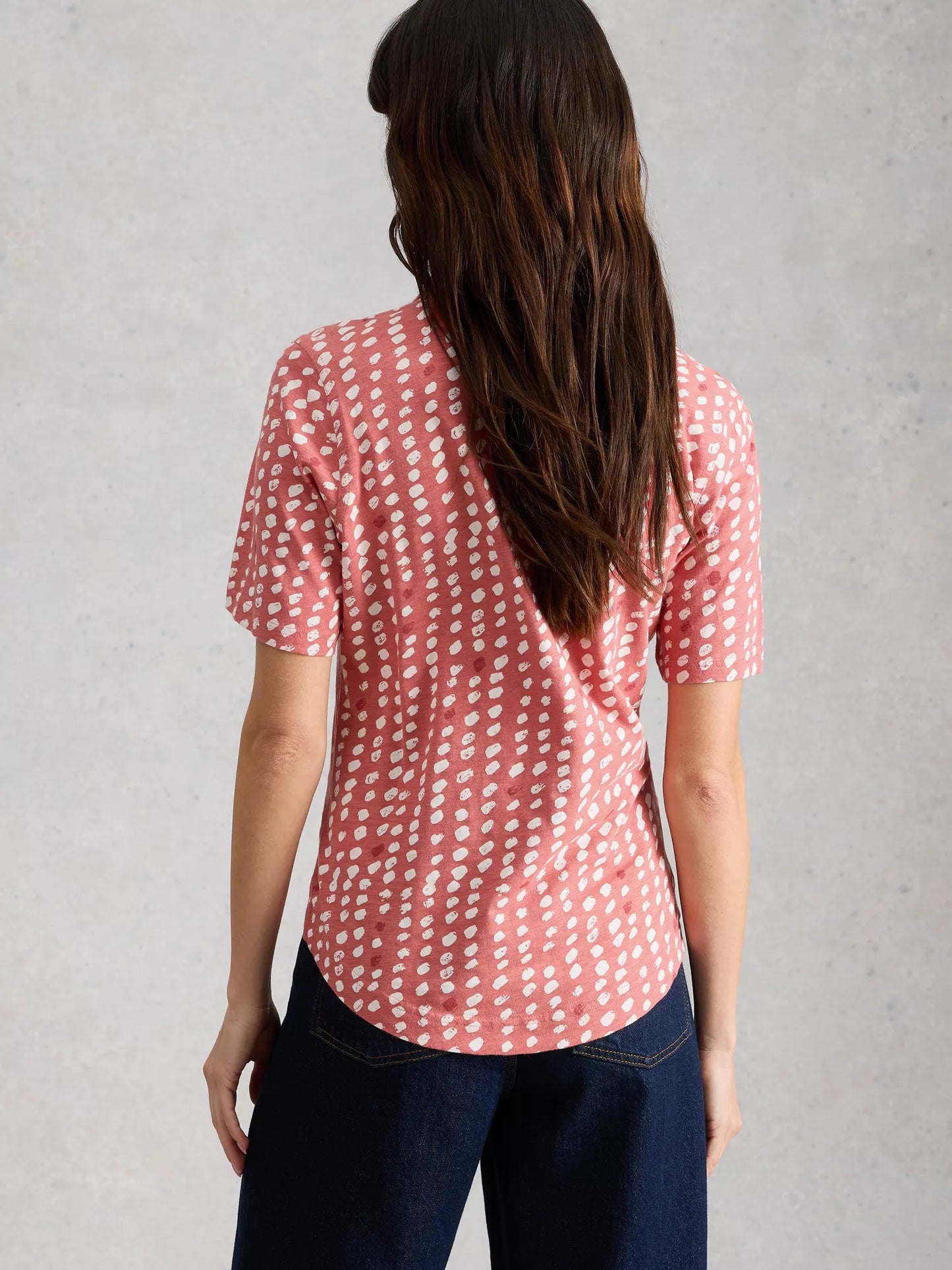 White Stuff Annie Short Sleeve Jersey Shirt