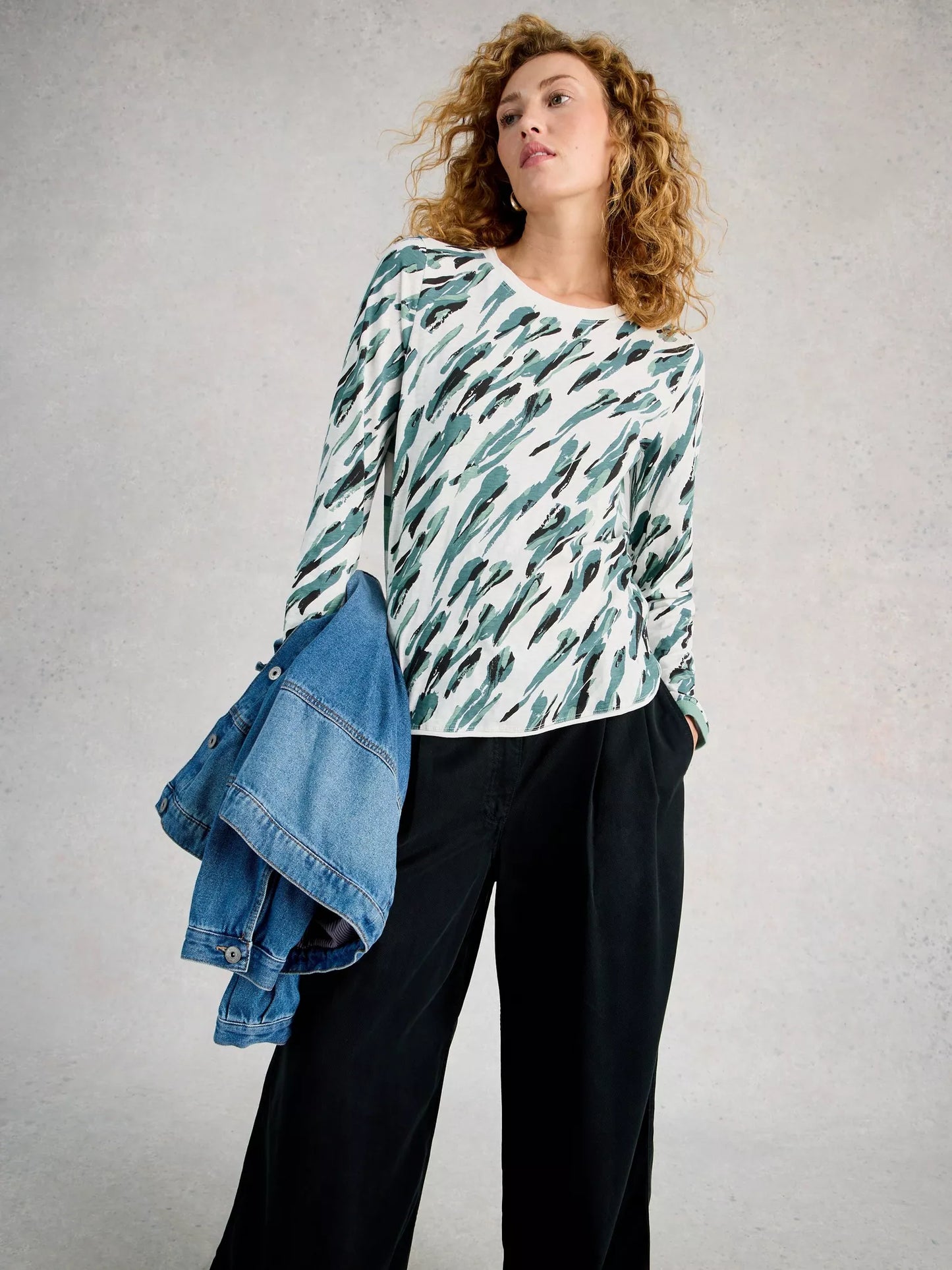 White Stuff Clara Long Sleeve Tee