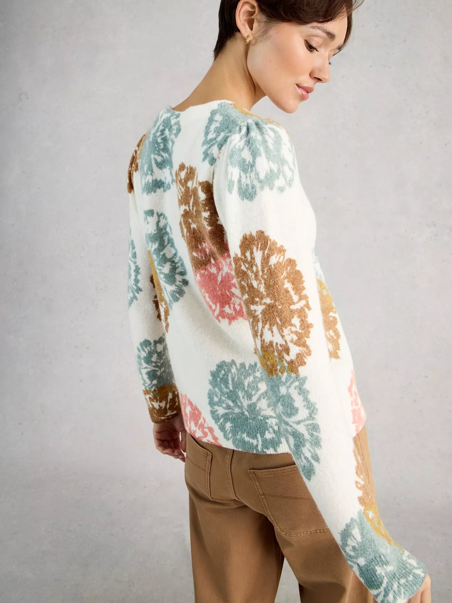 White Stuff Jodie Print Jumper