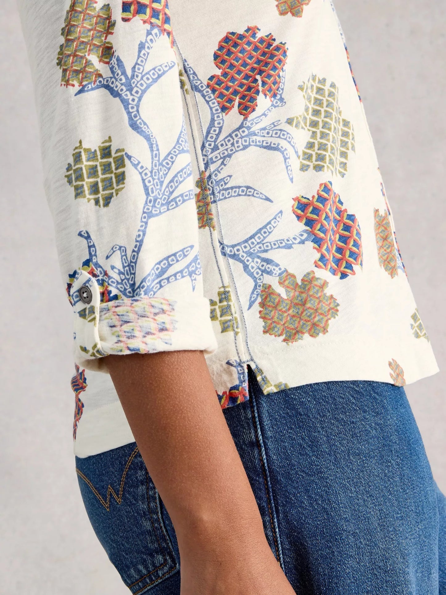 White Stuff Annie Jersey Shirt