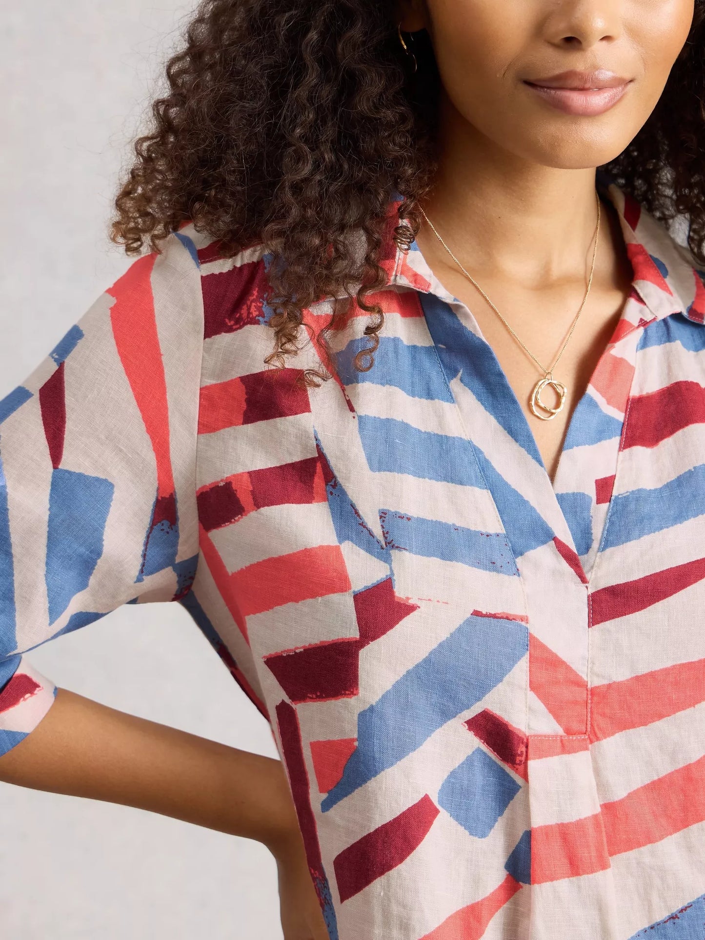 White Stuff Bianca Linen Tunic