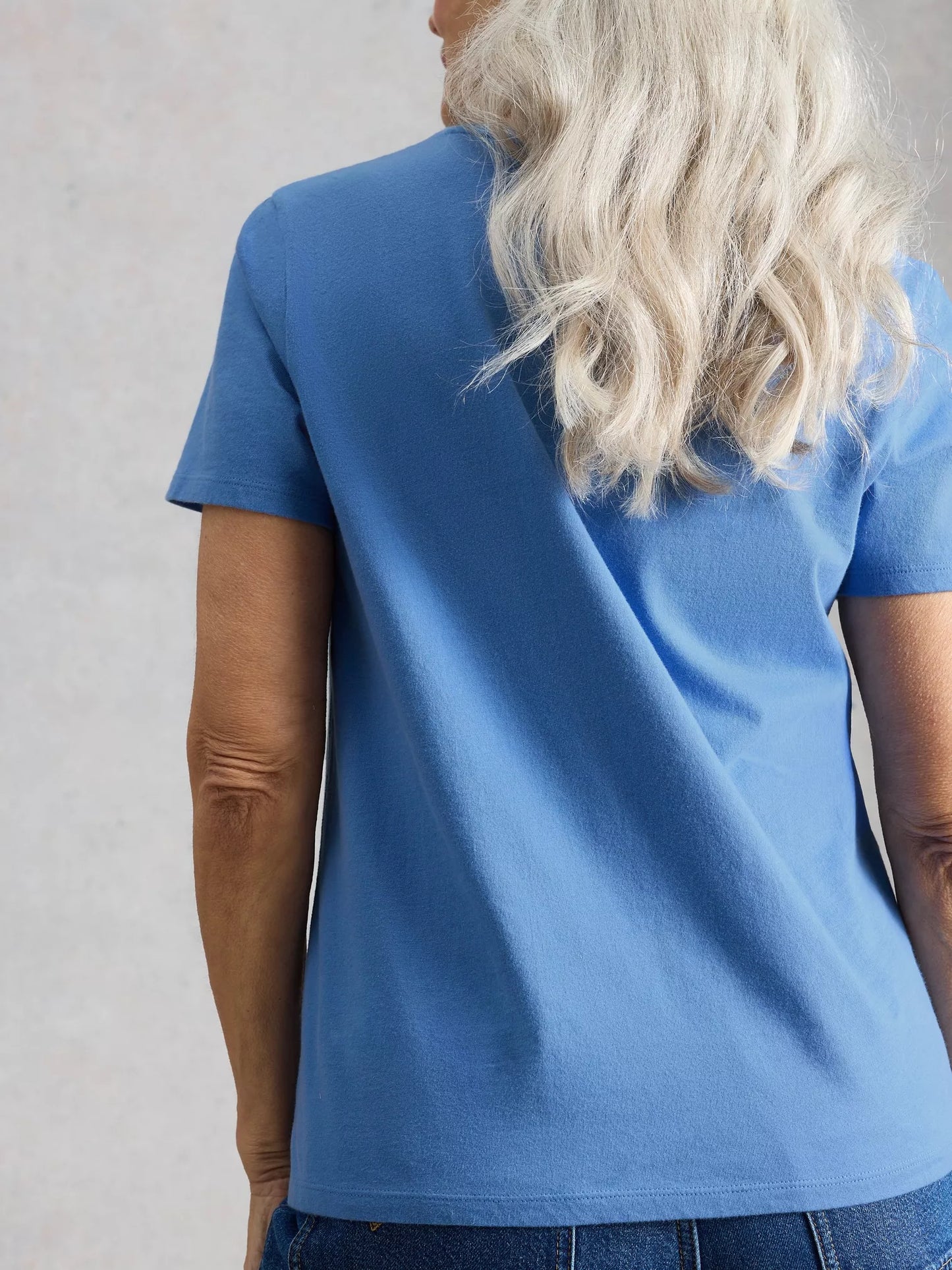 White Stuff Abbie Embroidered Tee