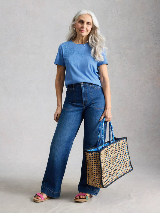 Abbie Embroidered Tee