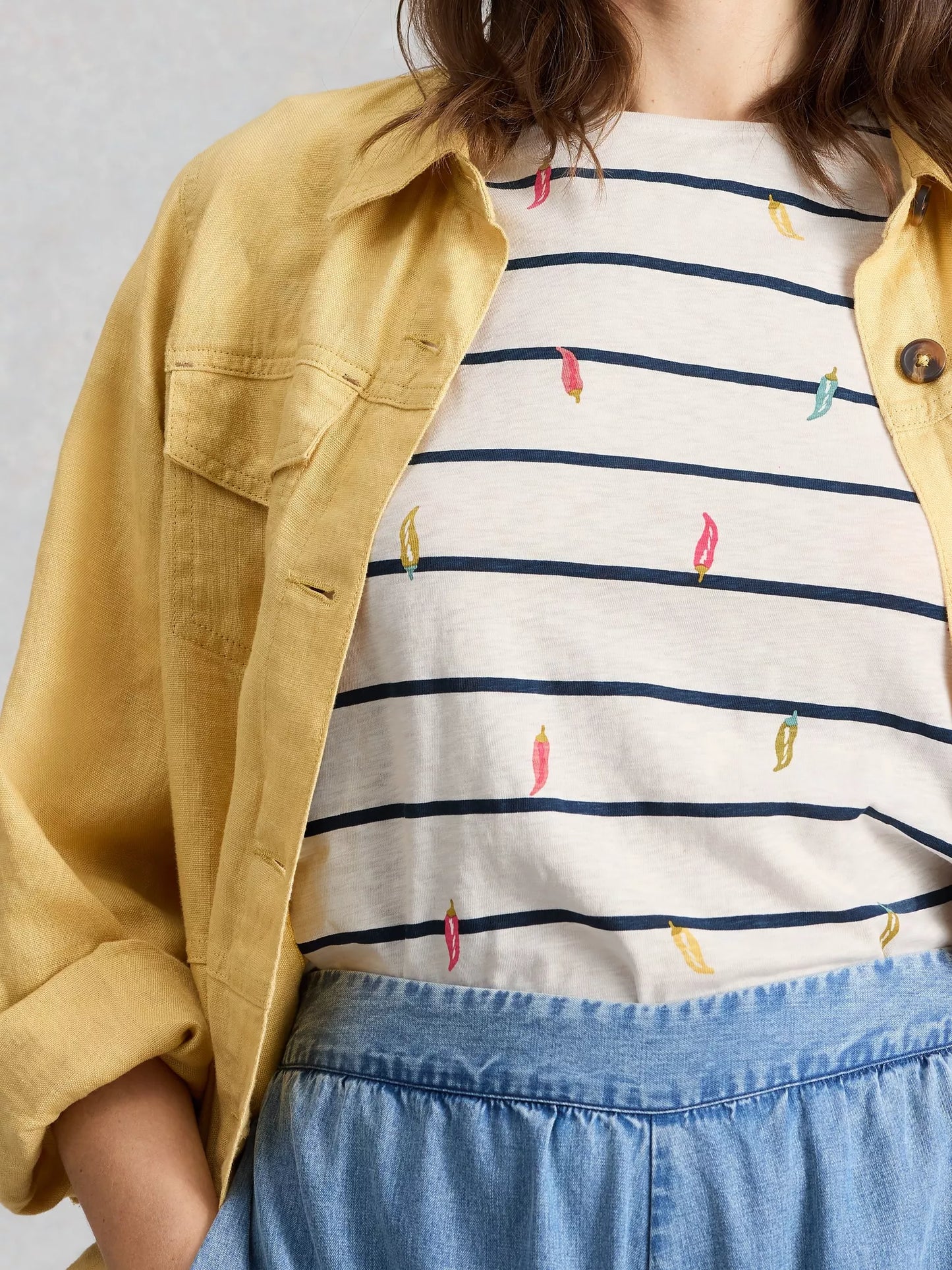 White Stuff Abbie Stripe Tee