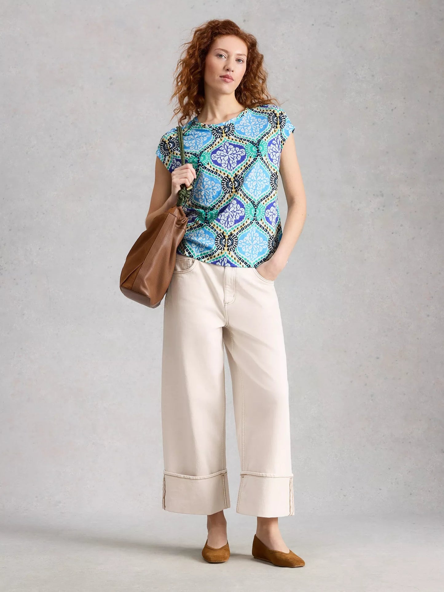 White Stuff Rowan Linen Tee