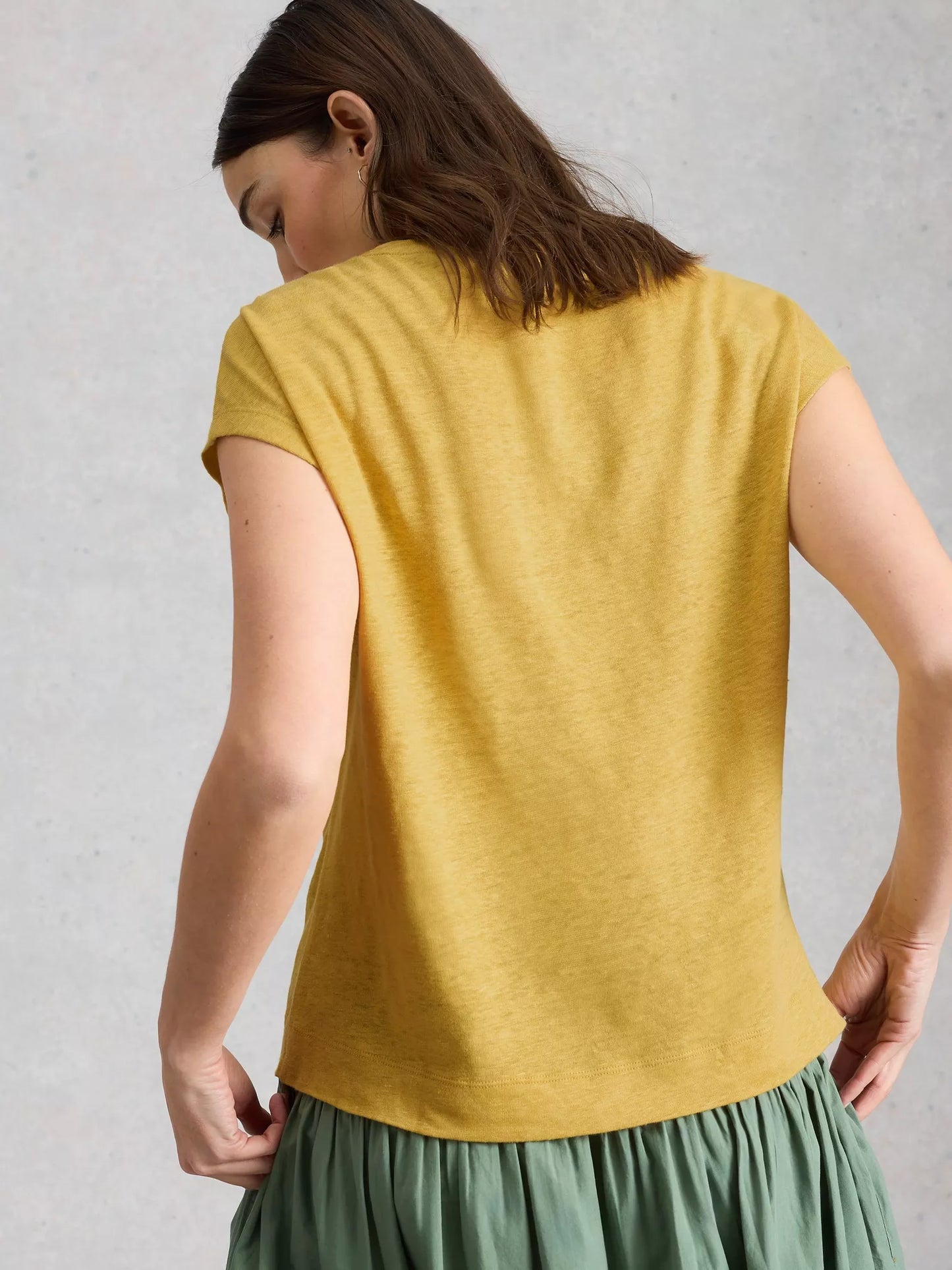 White Stuff Rowan Linen Tee