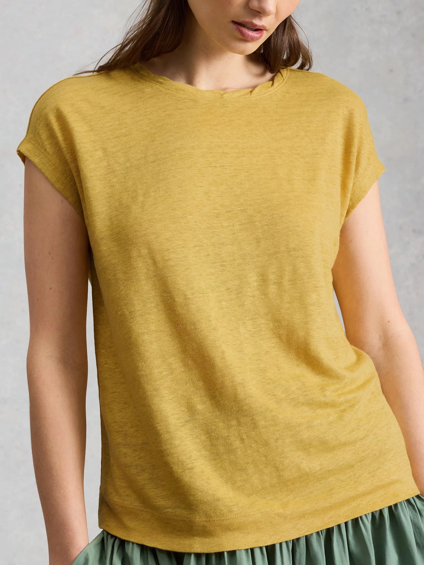 White Stuff Rowan Linen Tee