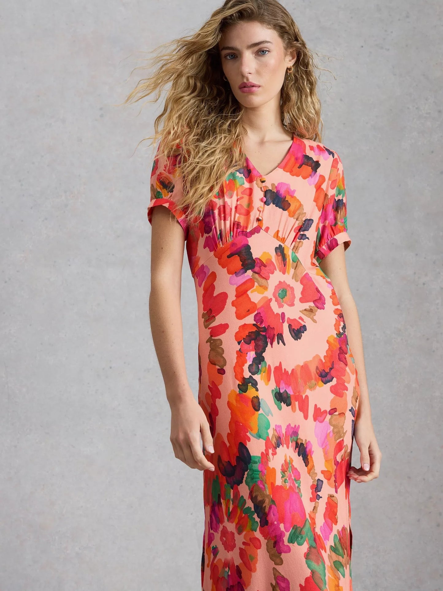 White Stuff Hope Bias Cut Dress