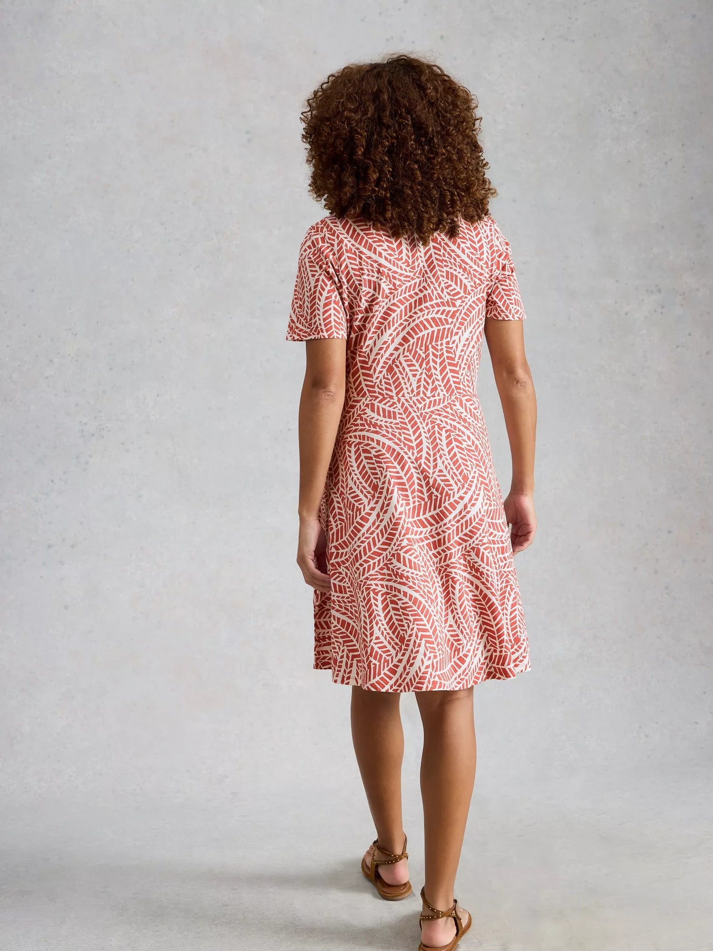 White Stuff Ria Jersey Shirt Dress