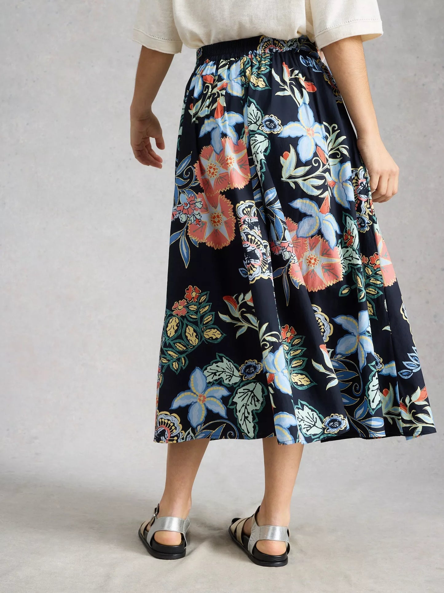 White Stuff Abigail Midi Skirt