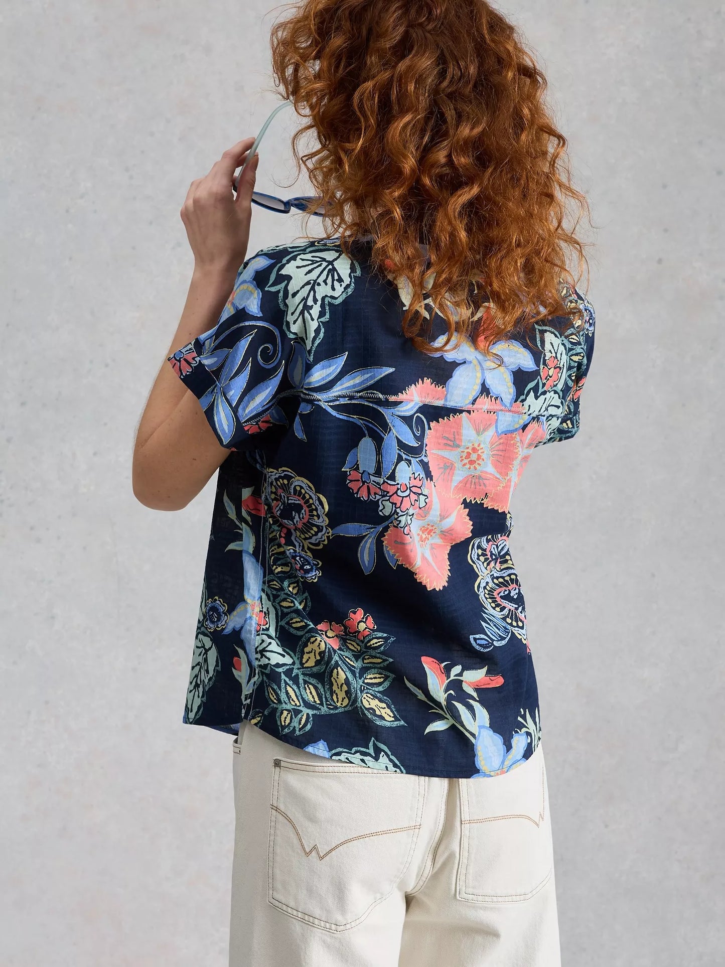 White Stuff Orla Button Through Shirt