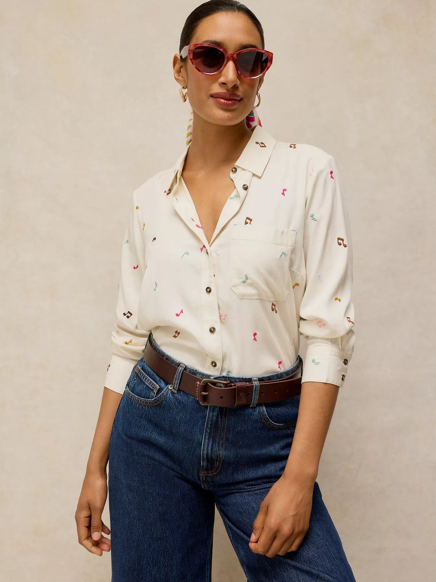 White Stuff Libby Organic Cotton Shirt