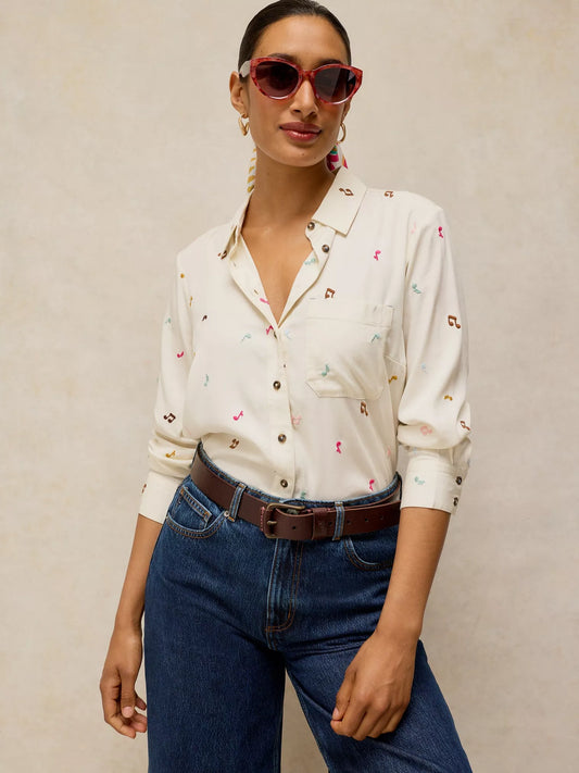 White Stuff Libby Organic Cotton Shirt