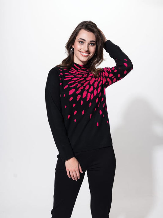 MOCK NECK SWEATER