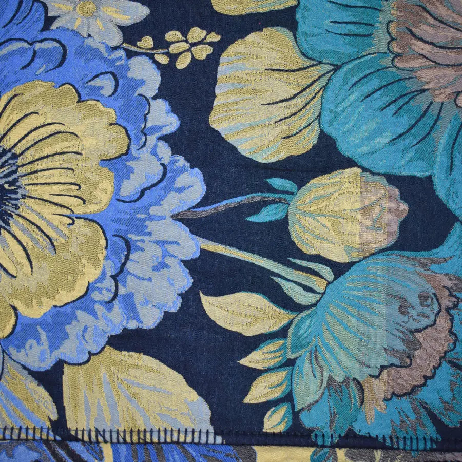 DUPATTA FRIEDA JACQUARD FLORAL RUANA WRAP