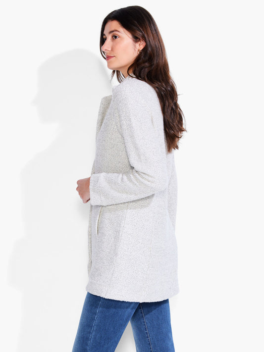 NIC+ZOE EASY BOUCLE KNIT BLAZER