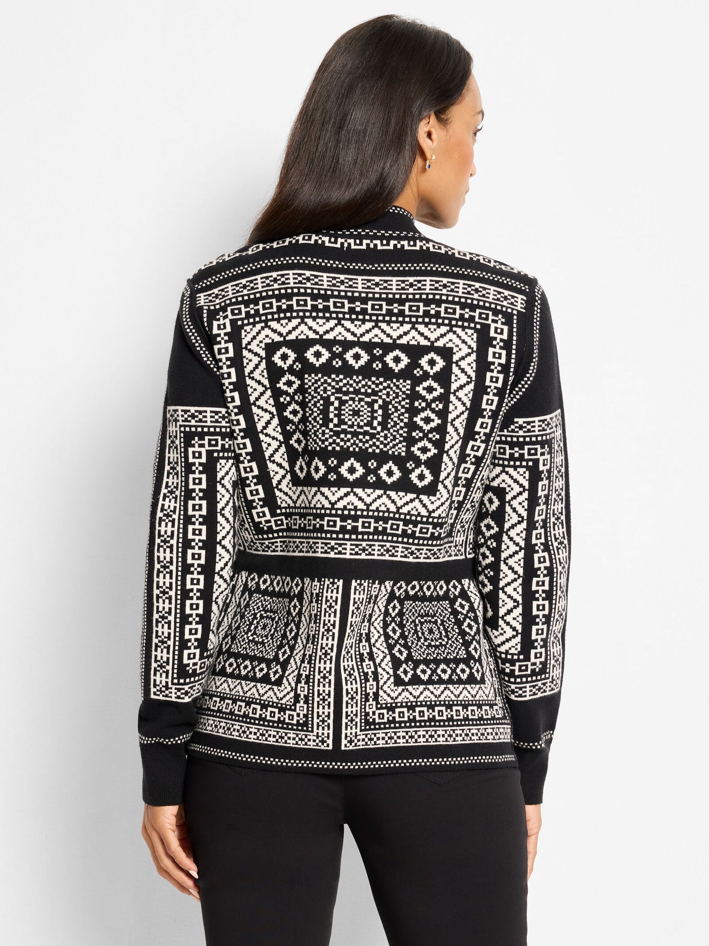 NIC+ZOE NORDIC NIGHTS REVERSIBLE JACKET