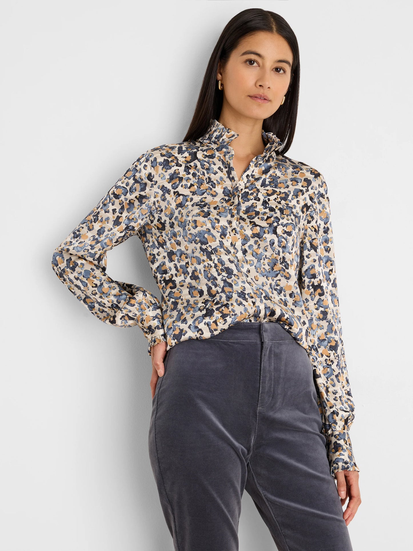 Nic+Zoe Gilded Flakes Shirt