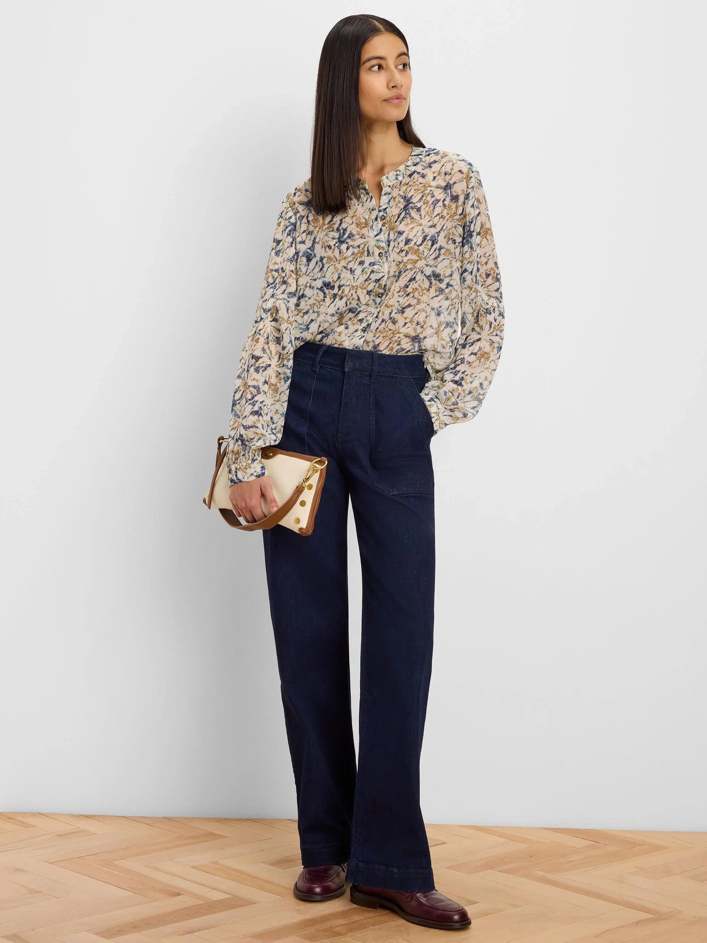 Nic+Zoe Bloomsbury Chiffon Shirt