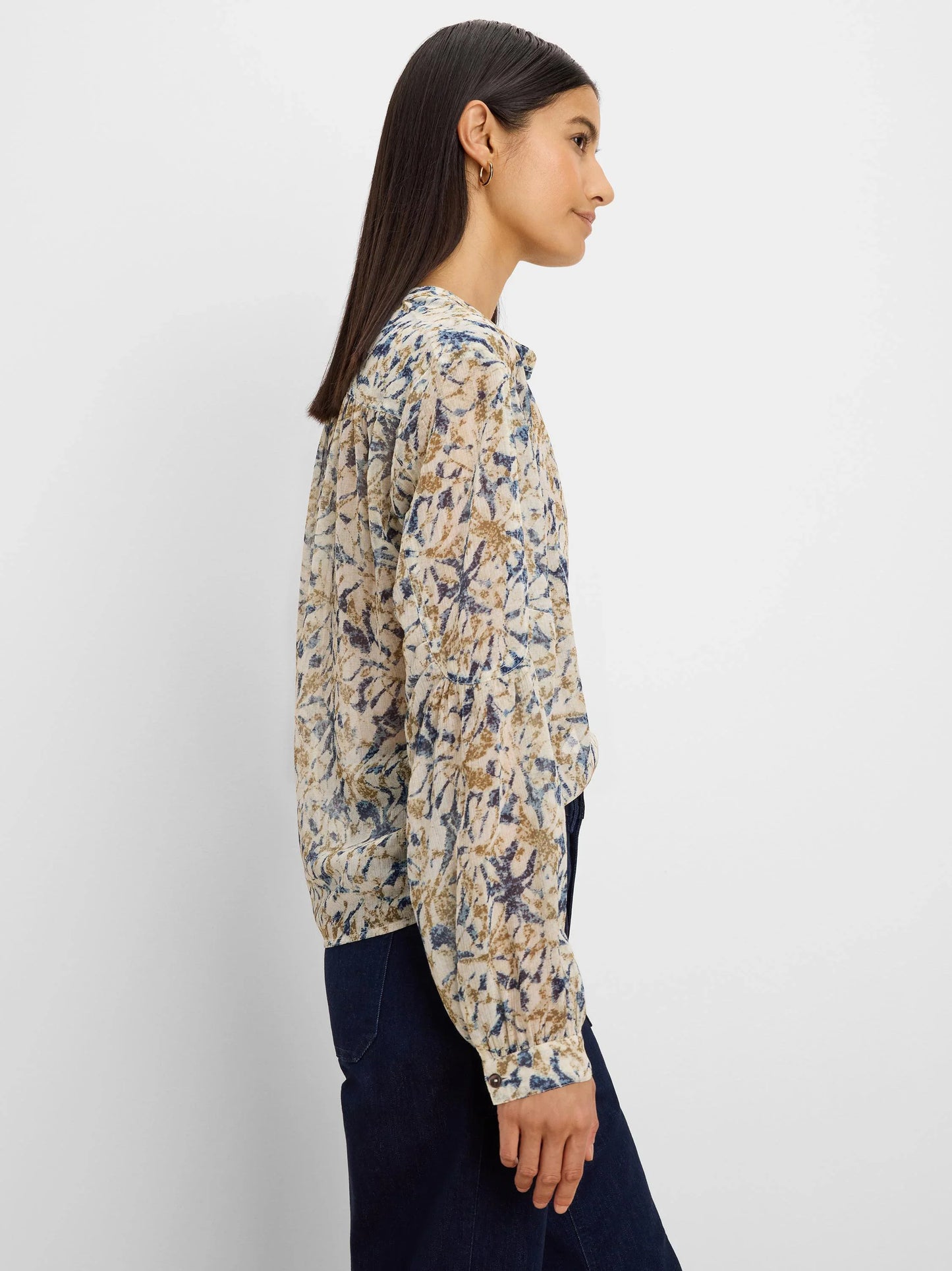 Nic+Zoe Bloomsbury Chiffon Shirt