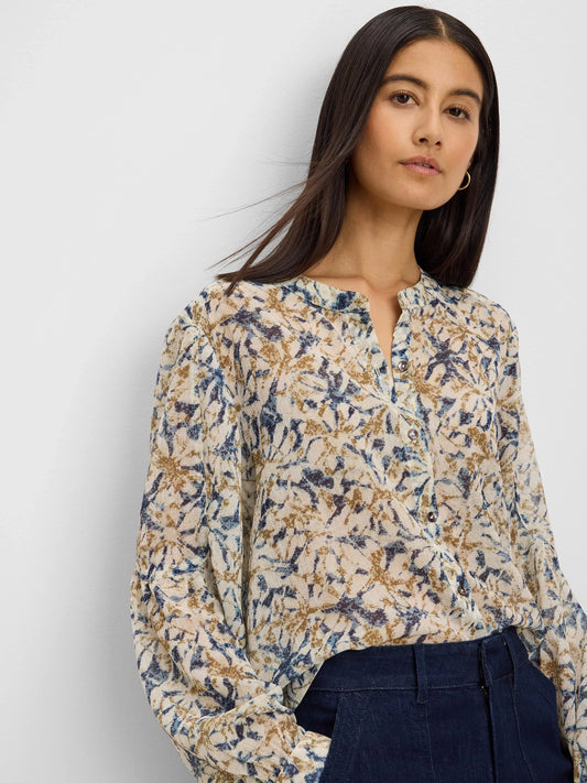 Nic+Zoe Bloomsbury Chiffon Shirt