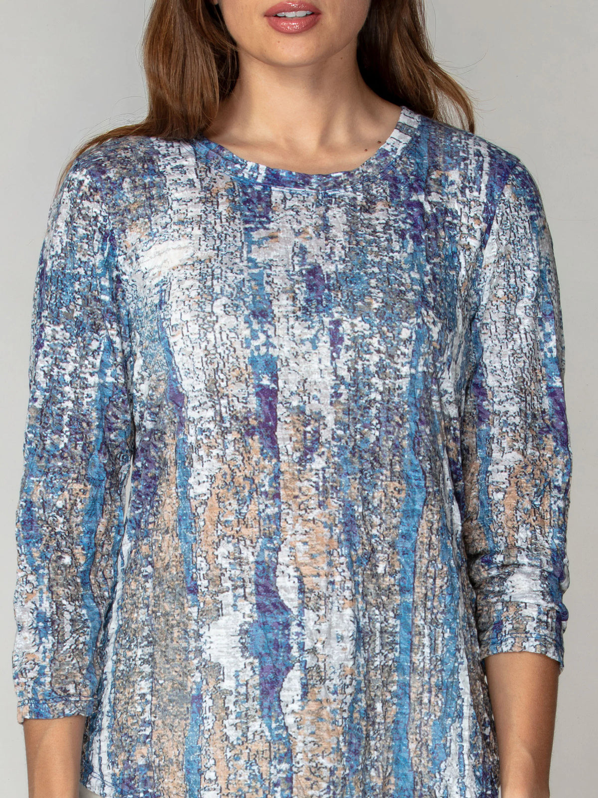 Carine Round Neck Top