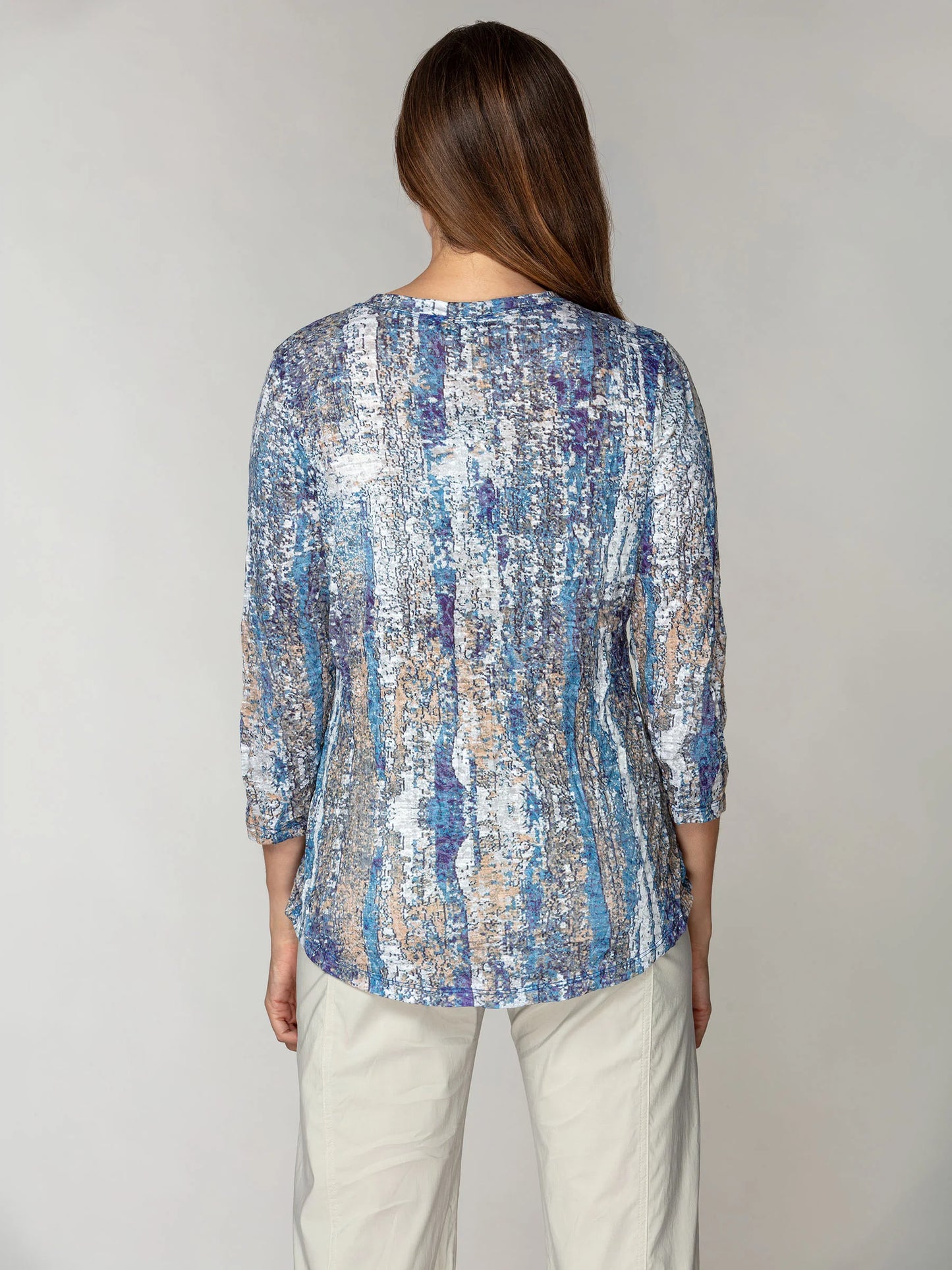 Carine Round Neck Top