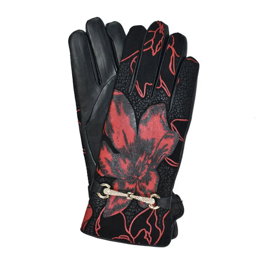DUPATTA MADONNA LEATHER DRIVING GLOVES