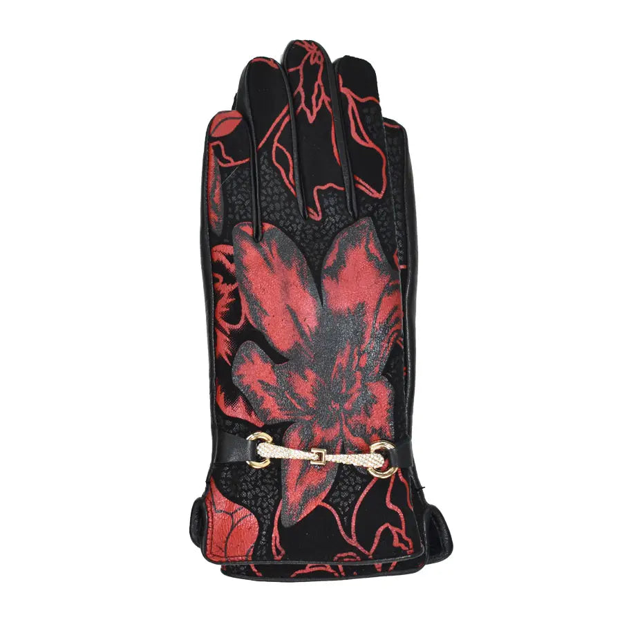 DUPATTA MADONNA LEATHER DRIVING GLOVES